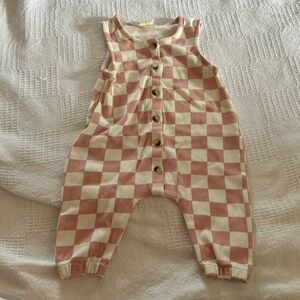 SIIX Checkerboard organic Jumpsuit
